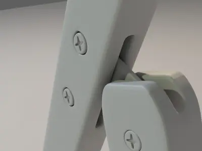 Foldable chair 3D model
