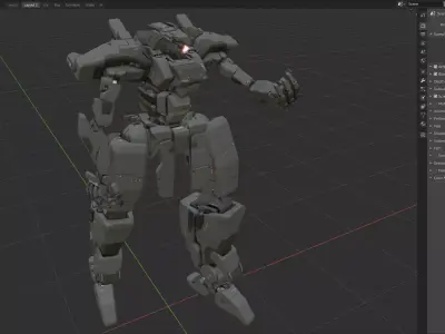 scifi-model556 3D model