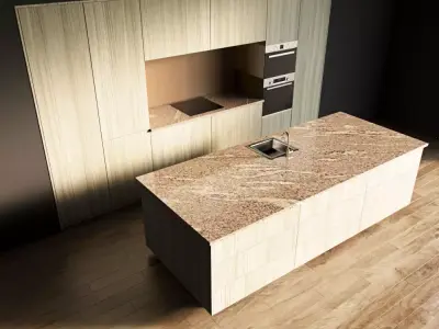 6-Kitchen6 texture 1 3D model
