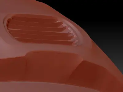 Helmet halo 3D model