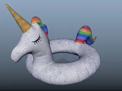 Unicorn Floater 3D model
