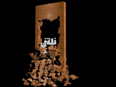 3d Mapping Wall Breaking 3D model
