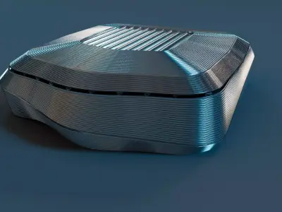 Santiago Bernabeu printing 3D 3D print model