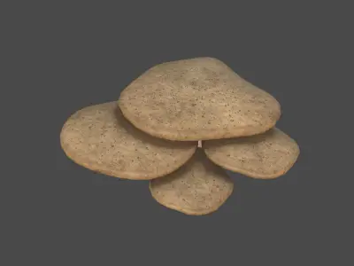 Fantasy Mushroom I11 Realistic - Scene Backdrop Design Low-poly 3D model