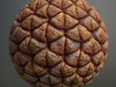 Material Skin Alien 21 Seamless PBR Texture Texture