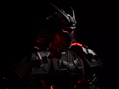 Samurai Sentinel 3D model