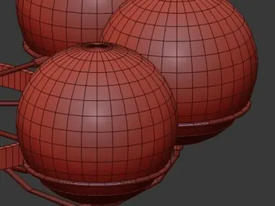 Melissa Chandelier 3D model