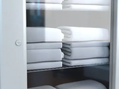 Warming Cabinet Low-poly 3D model