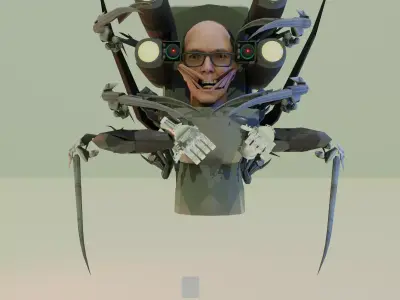 scientifico skibidi toilet 3D model