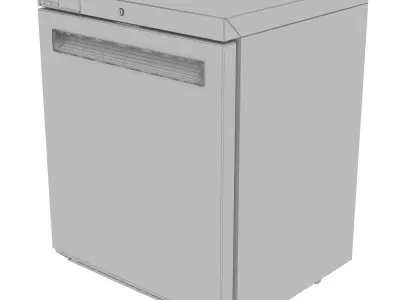 Kitchen equipment Viktor heated trolley Williams freezer 3D model