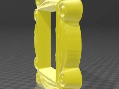 MARCO MIRILLA SERIE FRIENDS PUERTA DE MONICA RACHEL 3D print model