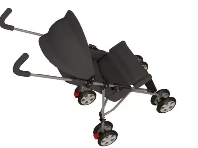 Baby Stroller 3D model
