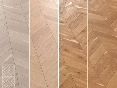 Boen Parquet Wood Floor Collection - 5 Pro Layouts - 4K Textures Texture