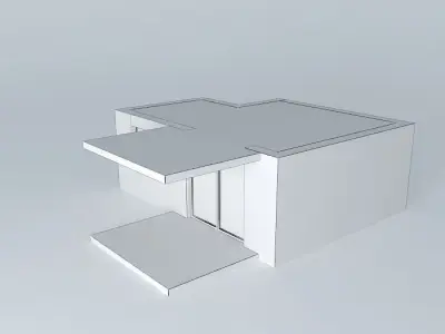 Living-room in apartment Free 3D model