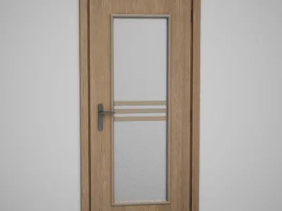 CGAxis Door 3D model