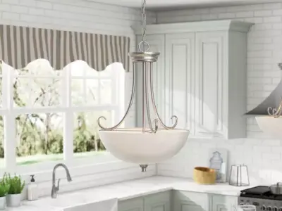 Lannie Light Single Bowl Pendant 3D model