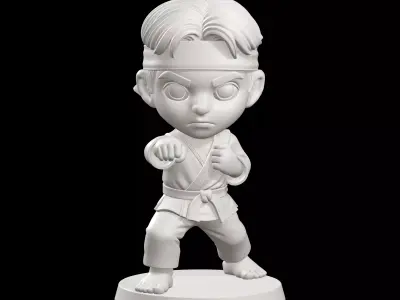 Karate Kid Daniel San 3D print model