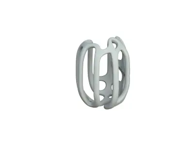 SciFi Cube Object No 15623 Low Poly Shape Texture