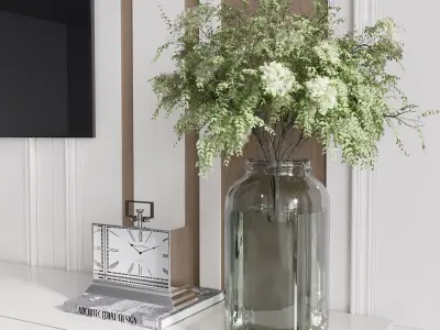 TV WALL NO36 A 3D model