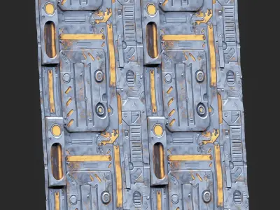 Sci-FI Seamless Texture  Texture order