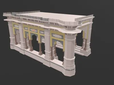 khalsa collage 3D model