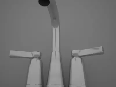 water mixer 01 3D model