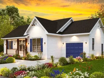 2D Plans and 3D Visualizations 3D model