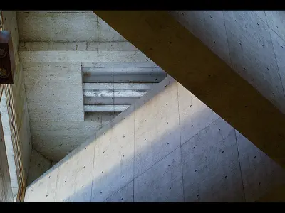 Exeter Library from The Third and The Seventh 3D model