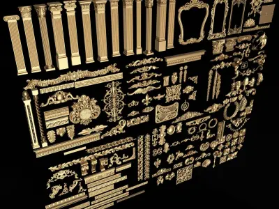  Collection of 170 Classic Carvings 06 