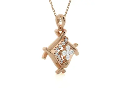 Light wt Pendant Earrings Set 3dm stl obj mtl gltf glb renders  3D print model