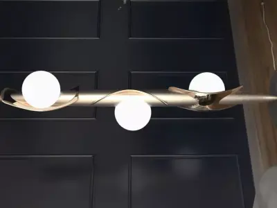 modern lighting 3D model