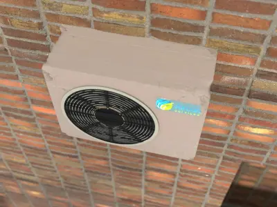 Air Conditioning Unit for Exteriors  AIRCON Unit 3D model