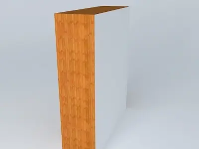 Closet with  sliding doors Free 3D model