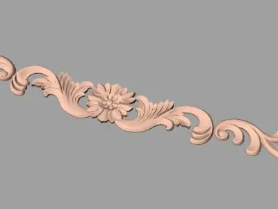 3D carved model furniture 3D design used for artcam aspire E807 3D model