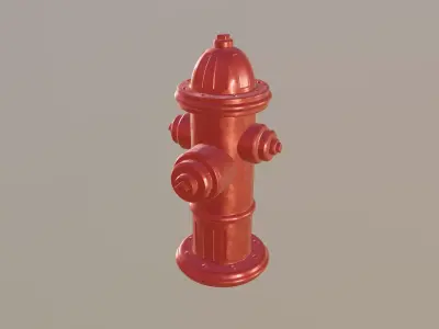 Fire Hydrant 3D model