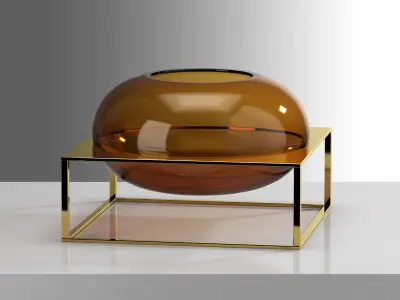 Cube Vase Collection 3D model