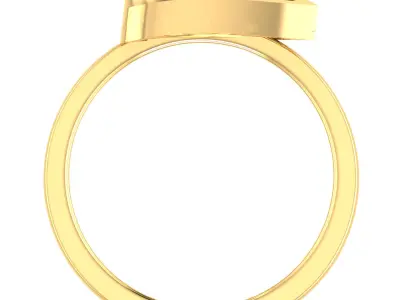 Ring Earrings Pendant Combo 3D print model