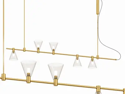 Track lamp Liberty glass V Small by Forstlight 3D model