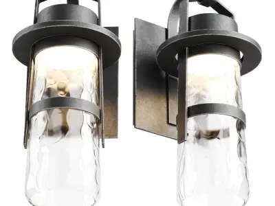 Balthus outdoor wall light  3D model