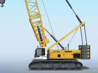  Crawler Crane LIEBHERR HS 