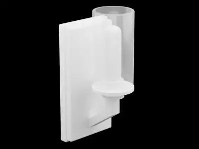 Wall Lamp Furniture Low-poly 3D model