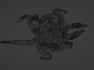 Mark Chang Low-poly 3D model