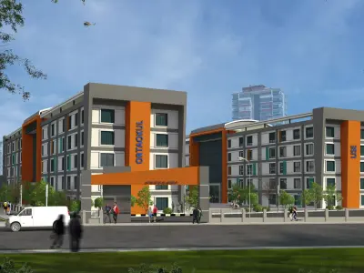 STUDENT DORMITORY 3D model