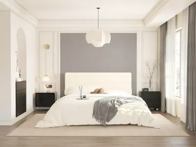 Parisian interior scene  3D model