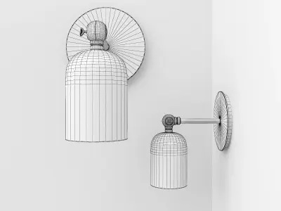 Harlieto Wall Light 3D model
