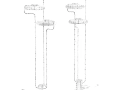 KDLN Tratto - Floor Lamp 3D model