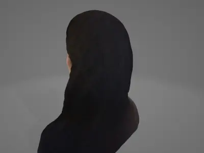 Character No 10  Not Rigged 3D model Low-poly 3D model