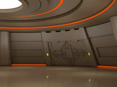 Sci Fi Room  3D model