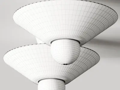 Egoluce Saturno Ceiling Lamp 3D model