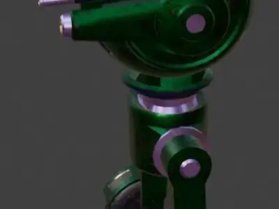 Sci-Fi Robot Enemy 003 Low-poly 3D model